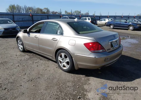 2006 Acura Rl 3.5 из США, поврежденный, VIN JH4KB16576C012115